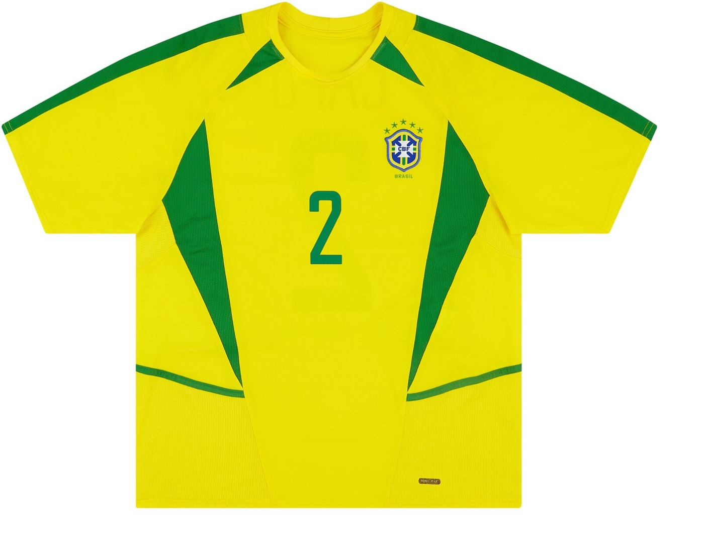 Camiseta Brasil 2002 - Edición Retro