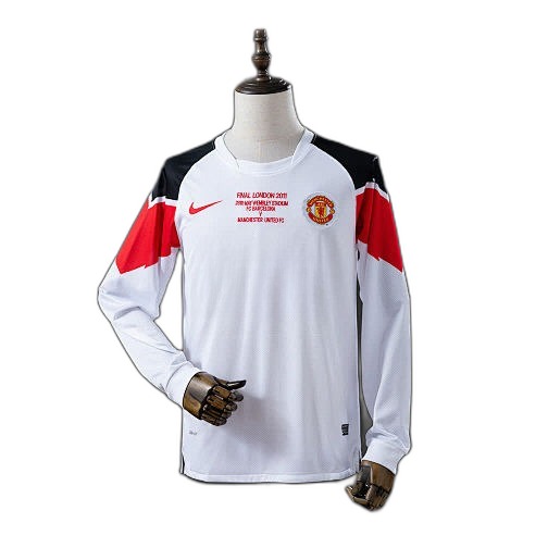 Manchester United 2010/11 - Edición Retro 2ª Equipación Manga Larga
