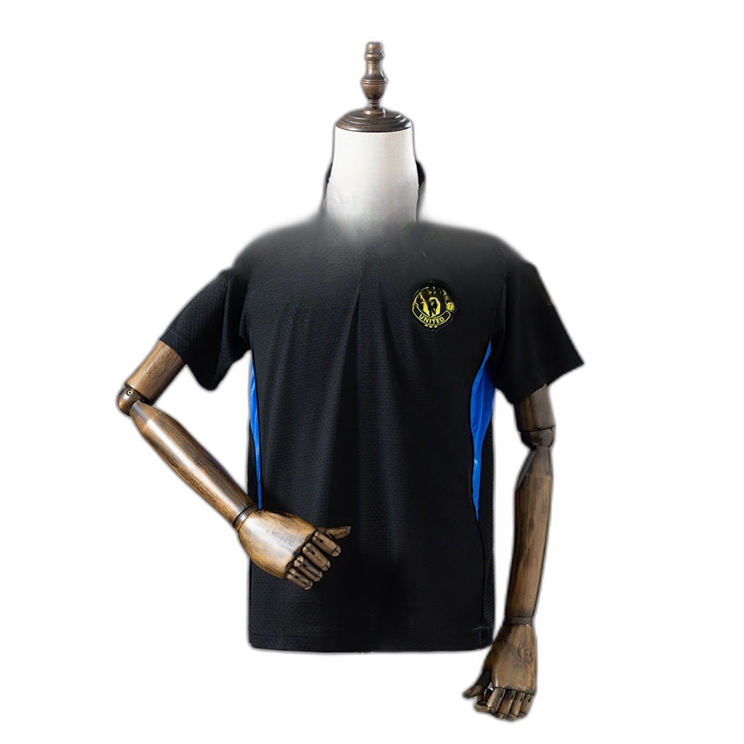 Manchester United 25/26 Polo Negro Azul