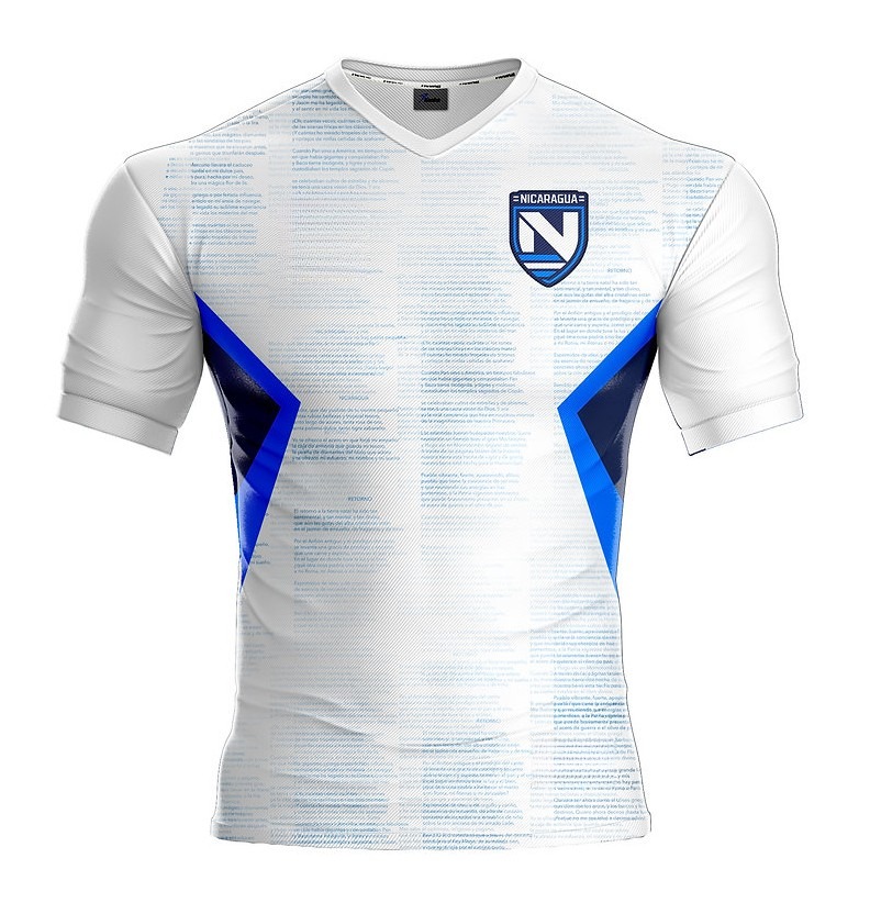 Camiseta Nicaragua - 1ª Equipación