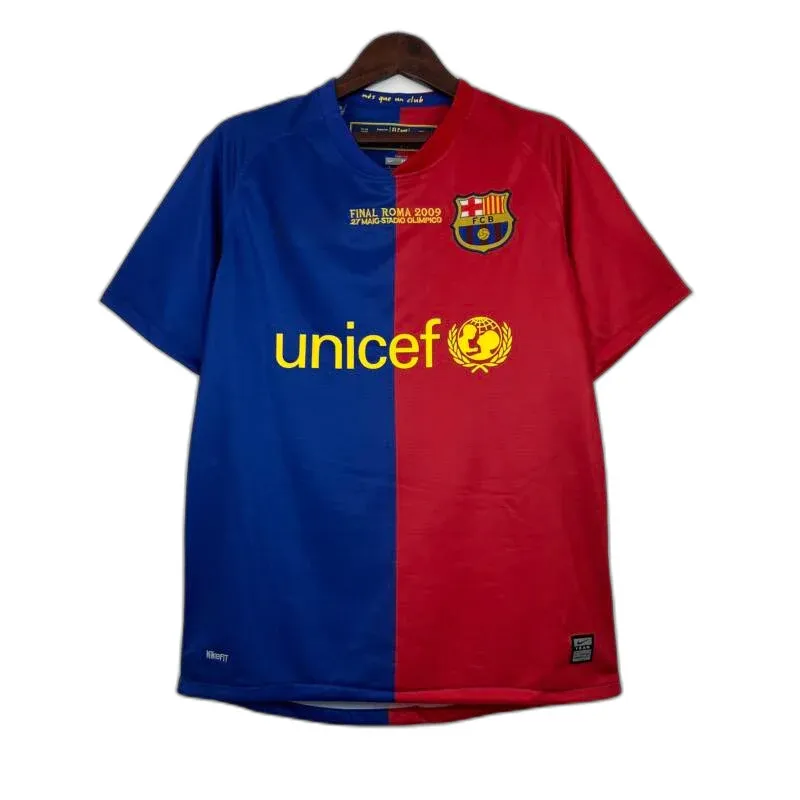 Camiseta Barcelona Champions - Edición Retro