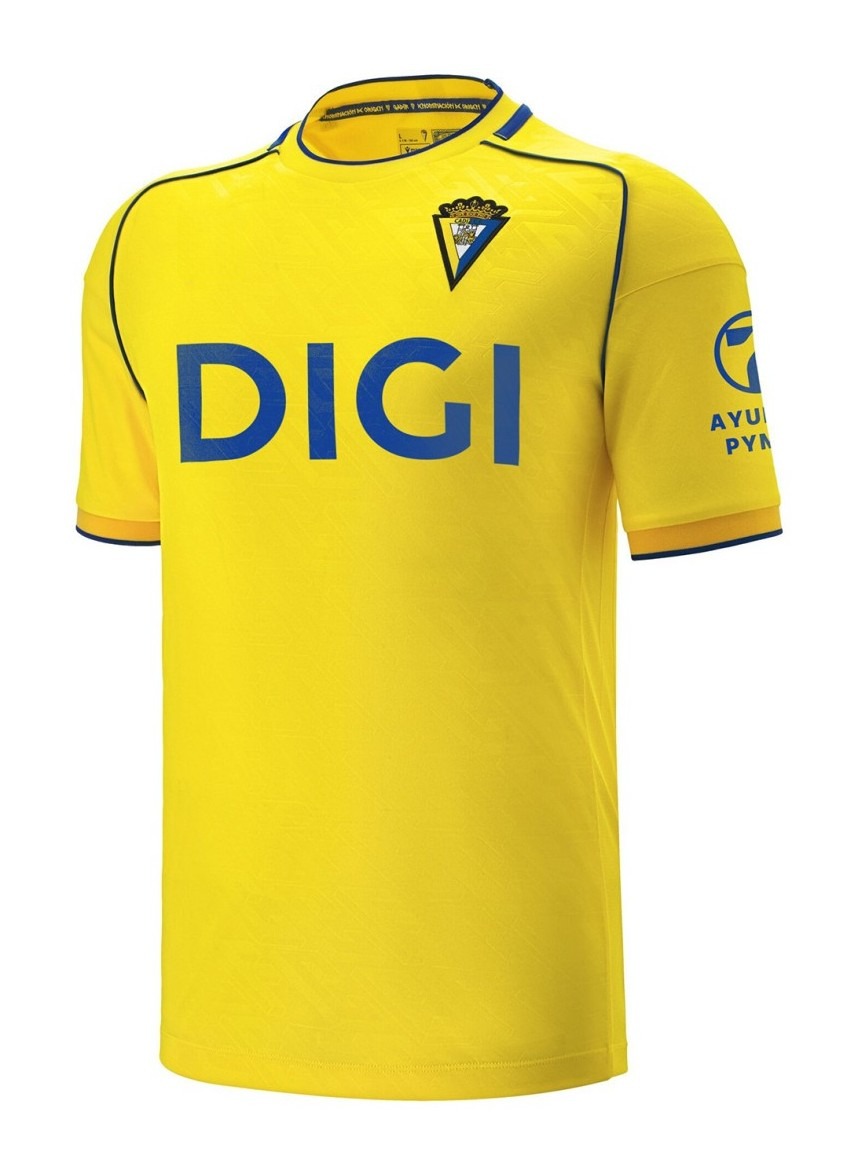 Camiseta Cádiz CF 2025/26 - 1ª Equipación