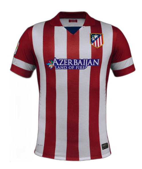Camiseta Atlético Madrid 2013 - Edición Retro