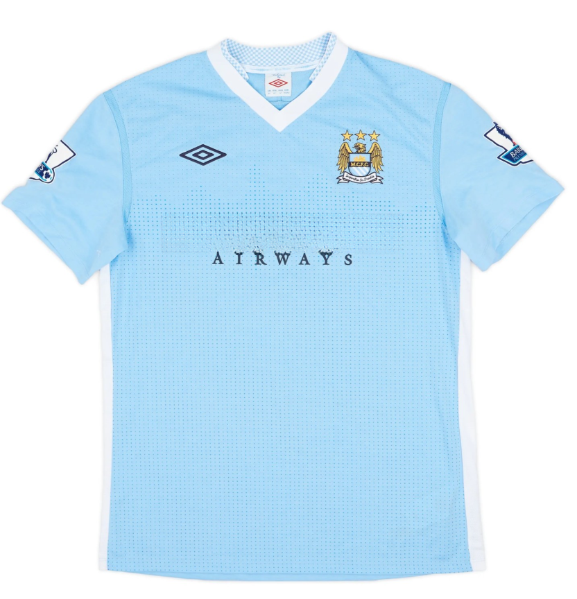 Camiseta Manchester City 2011 - Edición Retro