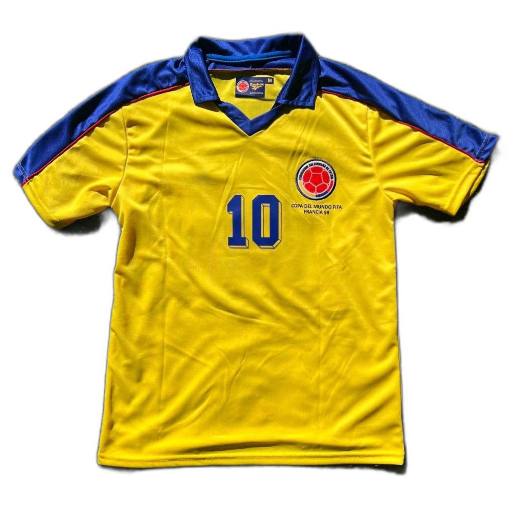 Camiseta Colombia 1998 - Edición Retro